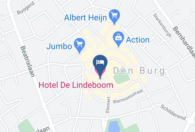 Texel - Hotel De Lindeboom Maps