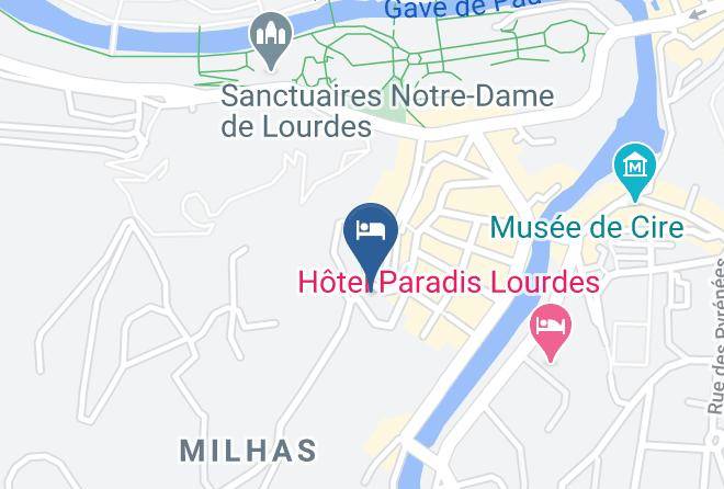 Hautes Pyrenees - Hotel De Lisieux Maps