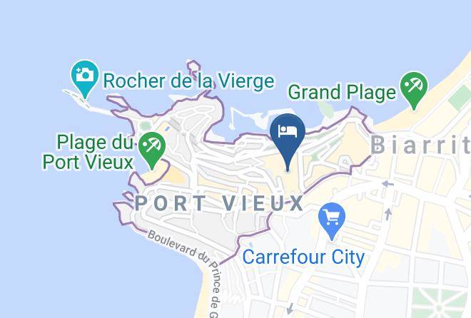 Pyrenees Atlantiques - Hotel De Locean Maps