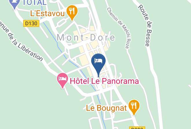 Puy De Dome - Hotel De Londres Maps