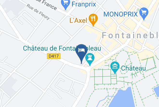 Seine Et Marne - Hotel De Londres Fontainebleau Maps