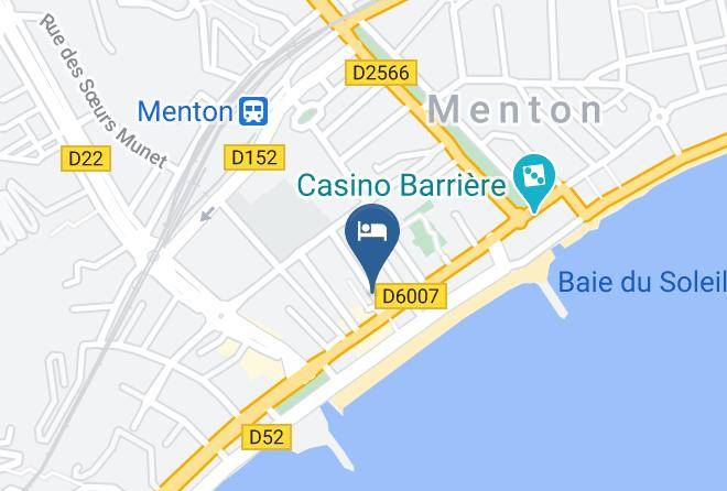 Maritime Alps - Hotel De Londres Maps