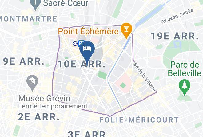 Paris - Hotel De Lorraine Maps