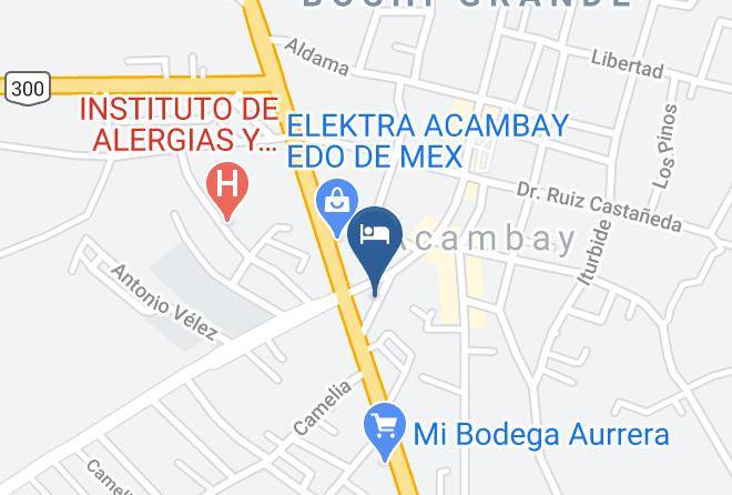 Acambay De Ruiz Castaneda - Hotel De Los Angeles Maps