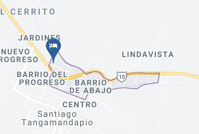 Tangamandapio - Hotel De Los Trigos Maps