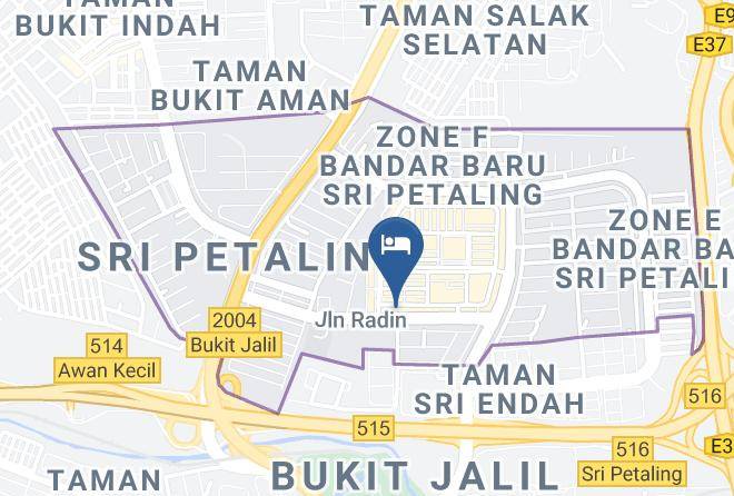 Kuala Lumpur - Hotel De Luna Maps