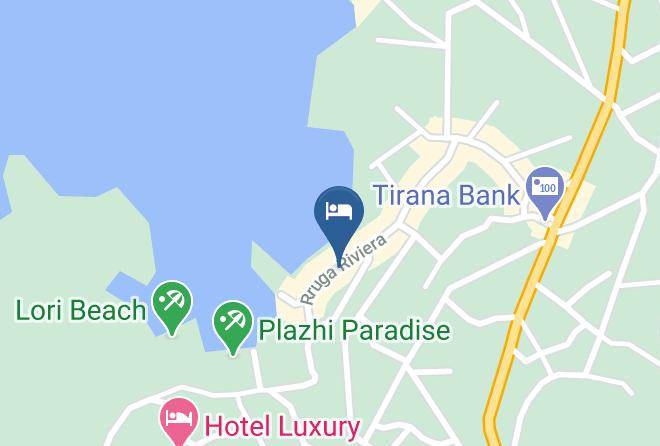 Saranda - Hotel De Luna Maps