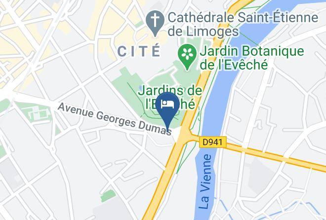 Haute Vienne - Hotel De Lyon Maps