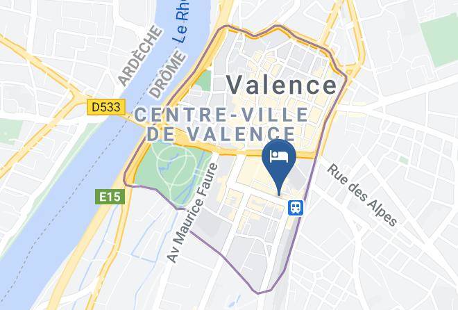 Drome - Hotel De Lyon Maps