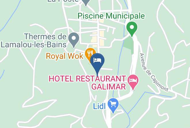 Herault - Hotel De Ma Tante Maps