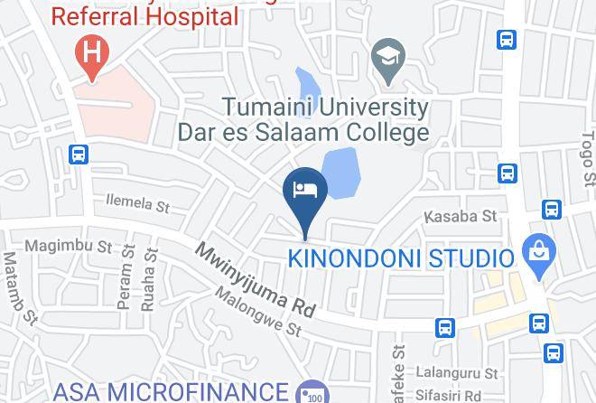 Kinondoni - Hotel De Mag Plaza Maps