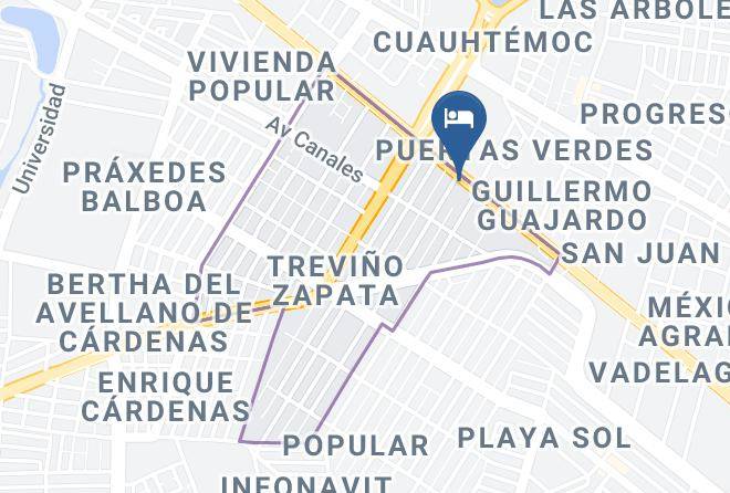 Matamoros Municipality - Hotel De Mexico Maps