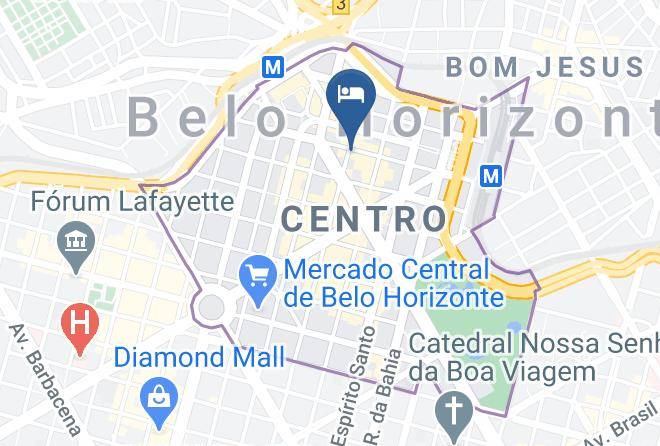 Belo Horizonte - Hotel De Minas Maps