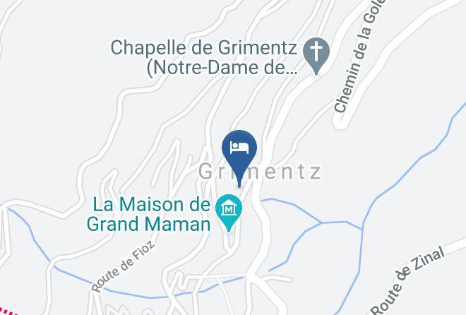 Sierre - Hotel De Moiry Maps