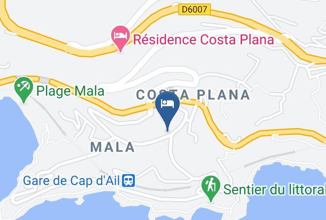 Maritime Alps - Hotel De Monaco Maps