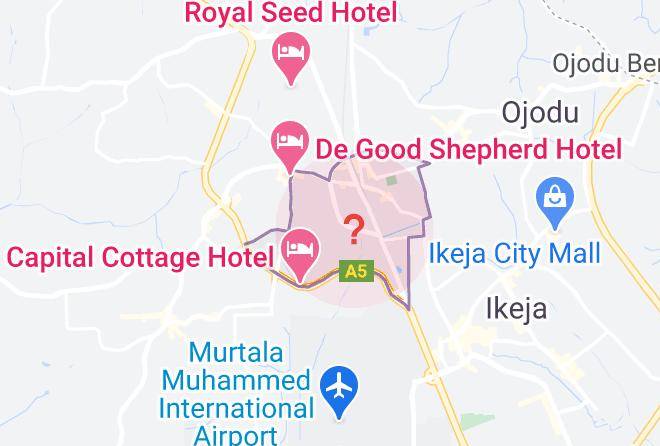 Ikeja - Kia And Testimony Hotel Maps