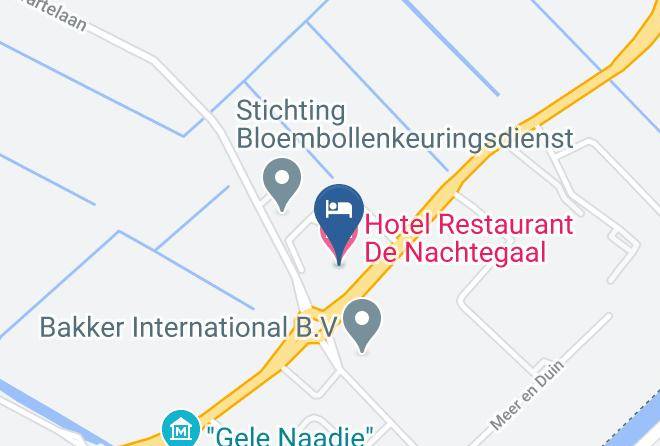 Lisse - Hotel Restaurant De Nachtegaal Maps