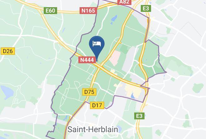 Loire Atlantique - Hotel De Nantes Saint Herblain Maps