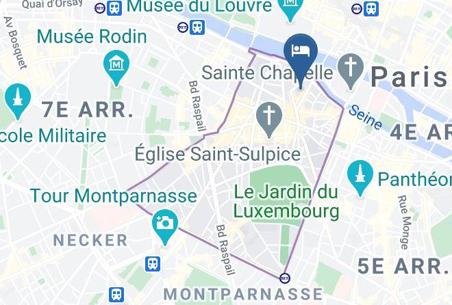 Paris - Hotel De Nesle Maps