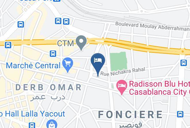 Casablanca - Hotel De Nice Maps