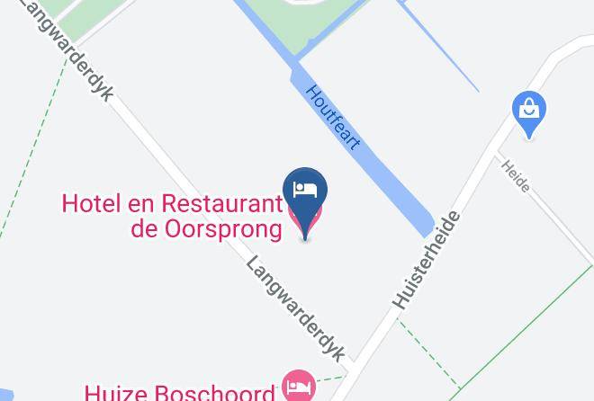 De Fryske Marren - Hotel En Restaurant De Oorsprong Maps