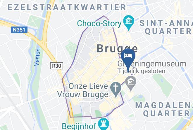 West Flanders - Hotel De Orangerie Maps