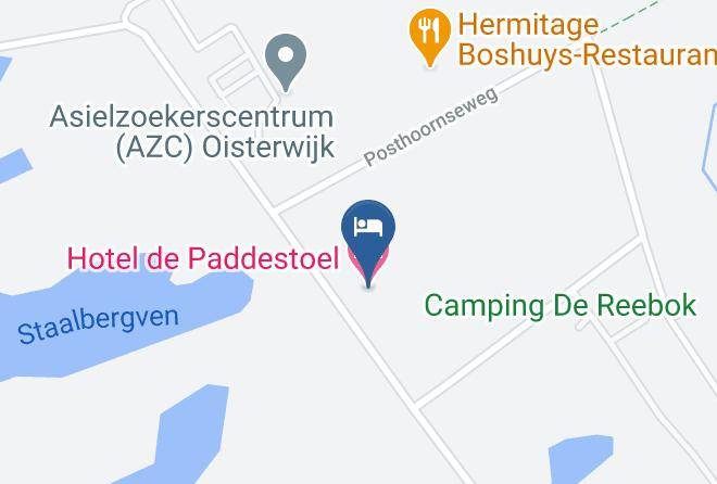Gemeente Oisterwijk - Hotel De Paddestoel Maps
