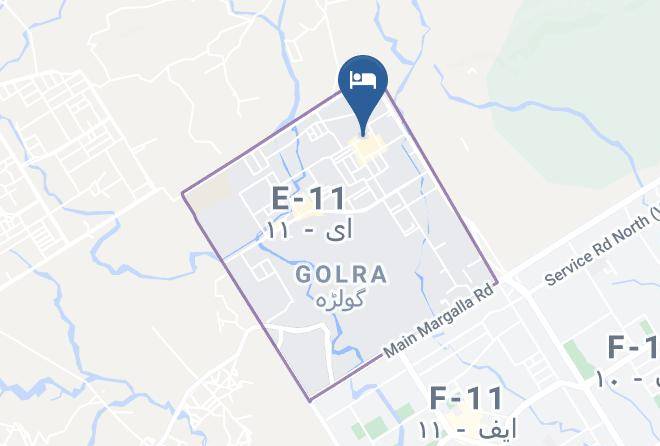 Islamabad - Hotel De Palazzo Maps