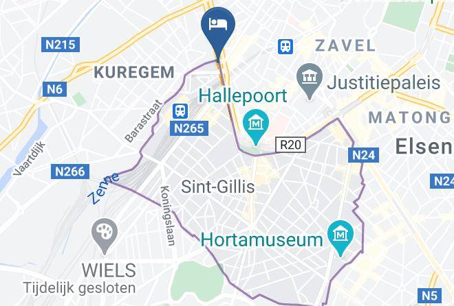 Sint Gillis - Hotel De Paris Maps