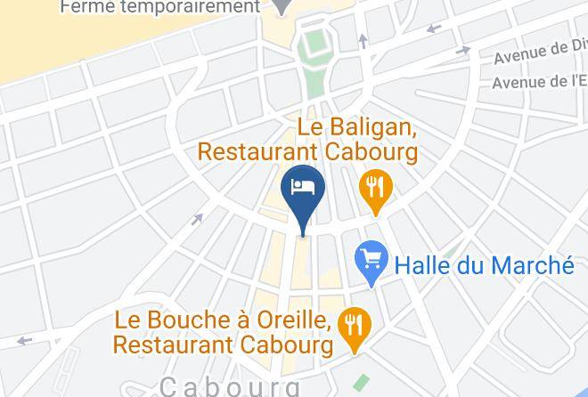 Hotel De Paris Cabourg Map