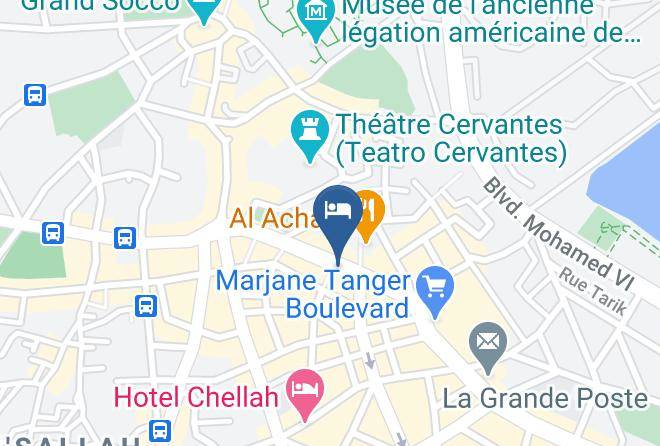 Tangiers - Hotel De Paris Maps