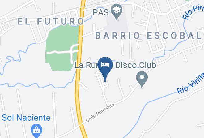 Belen - Hotel De Paso Flamingo Maps