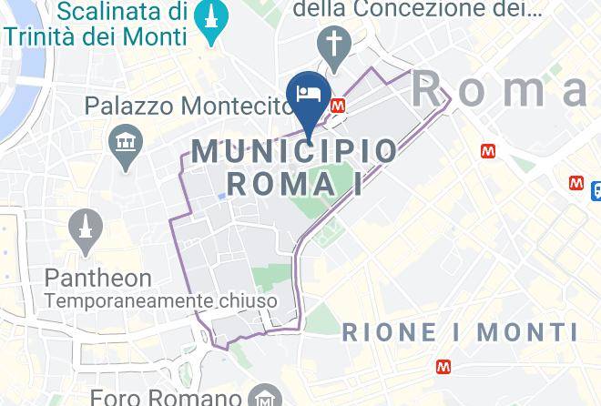 Rome - Hotel De Petris Maps