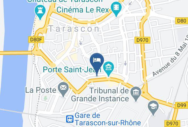 Bouches Du Rhone - Hotel De Provence Maps