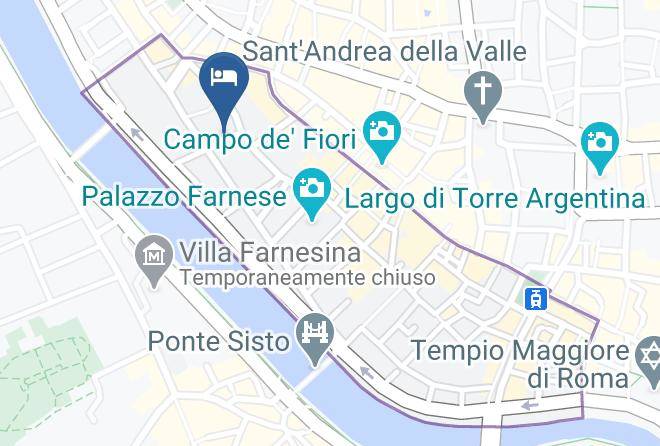 Rome - Hotel De' Ricci Maps