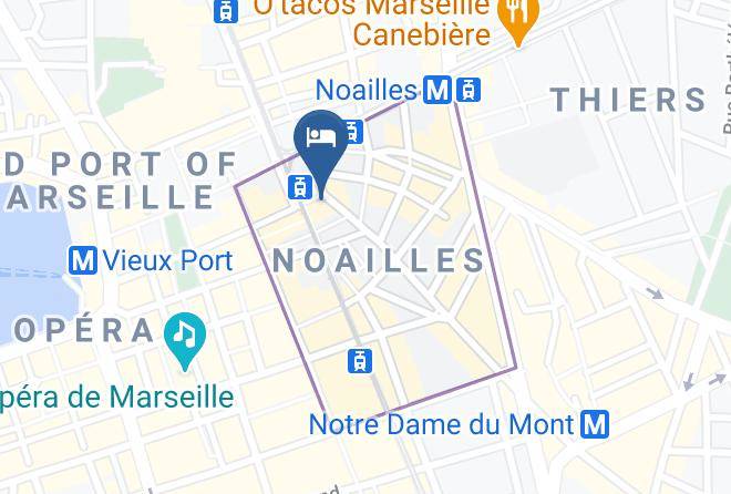 Bouches Du Rhone - Hotel De Rome Et Saint Pierre Maps