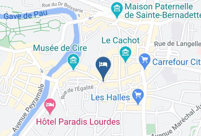 Hautes Pyrenees - Hotel De Rome Maps