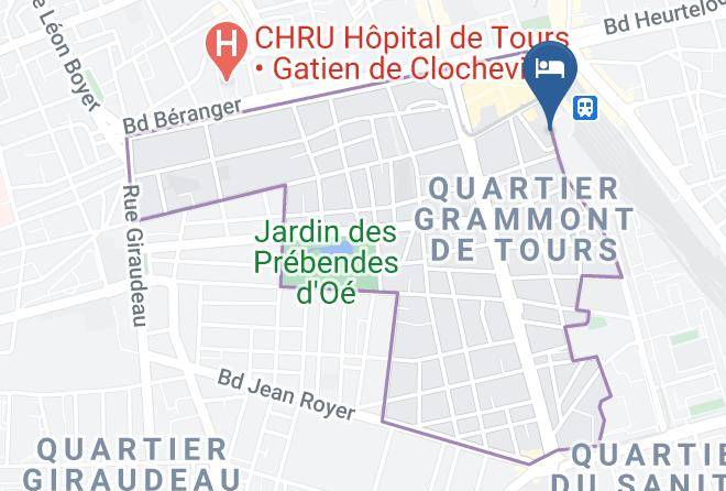 Indre Et Loire - Hotel De Rosny Maps