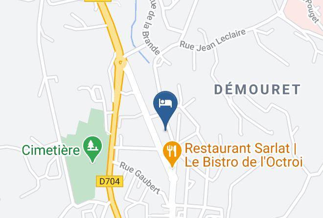 Dordogne - Hotel De Selves Maps