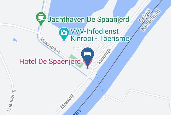 Maashotels De Spaenjerd Map