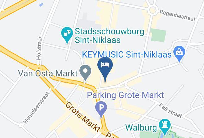 East Flanders - Hotel De Spiegel Maps