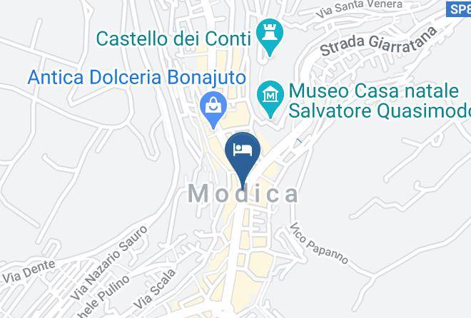 Ragusa - Hotel De Stefano Palace Maps