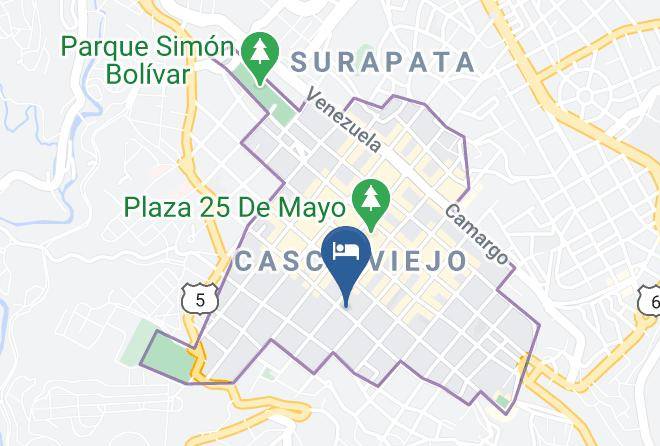 Oropeza - Hotel De Su Merced Maps