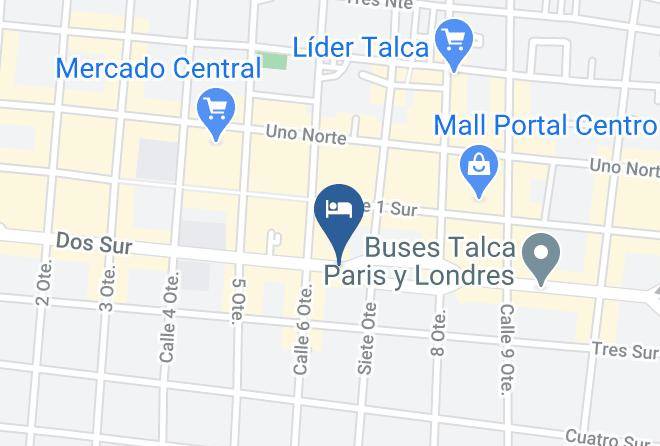 Talca Province - Hotel De Talca Maps