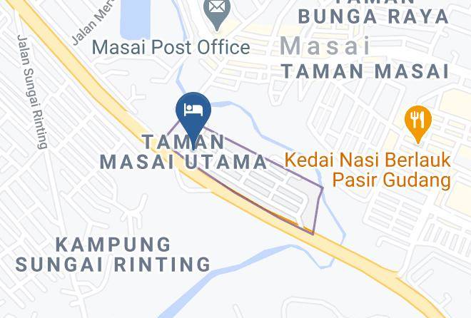 Johor Bahru - Hotel De' Tees Maps