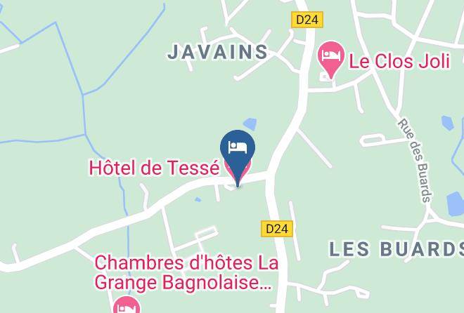 Orne - Hotel De Tesse Maps