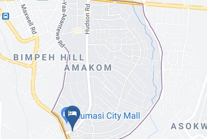 Kumasi - Hotel De Texas Maps