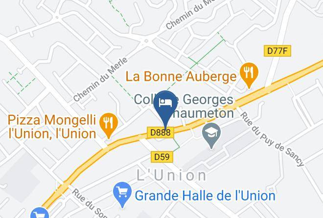 Haute Garonne - Hotel De Toulouse 2009 Maps