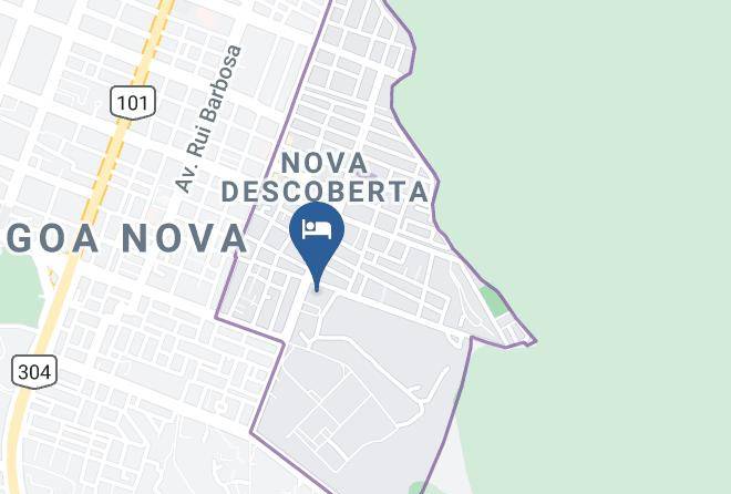 Natal - Hotel De Transito Chapeu De Couro Exercito Brasileiro Maps
