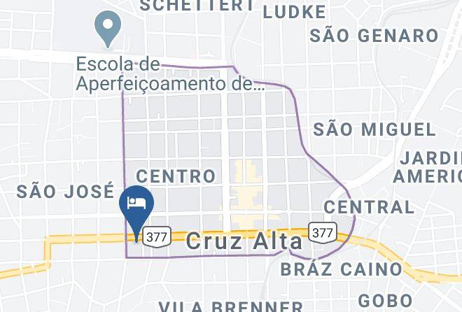Cruz Alta - Hotel De Transito Maps